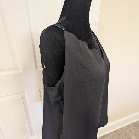 Silver Icing Black Scalloped Camisole (XL/44) - Picture 3 of 4